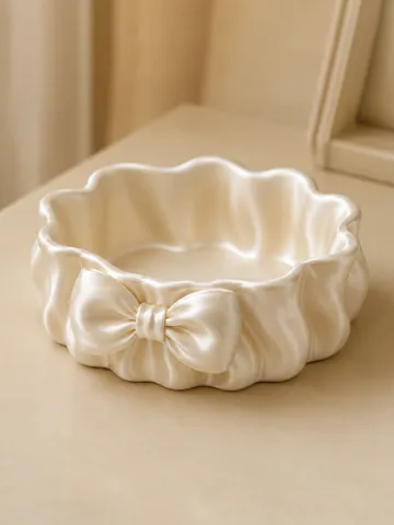 Modelo para impresión 3D: 软褶蝴蝶结首饰盘 — vista de referencia 2