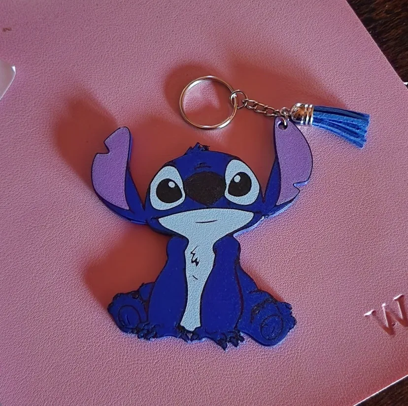 Stitch Keychain by Picture_it MakerWorld: Download Free 3D Models - 3D model önizlemesi