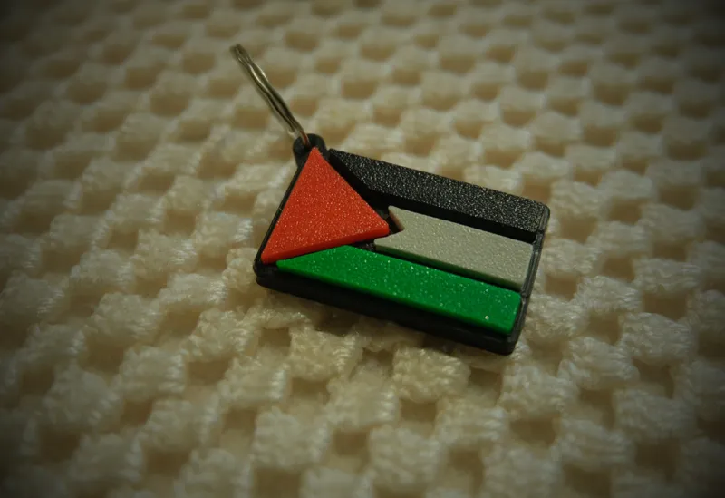 Palestine Keyring Batch Printing
