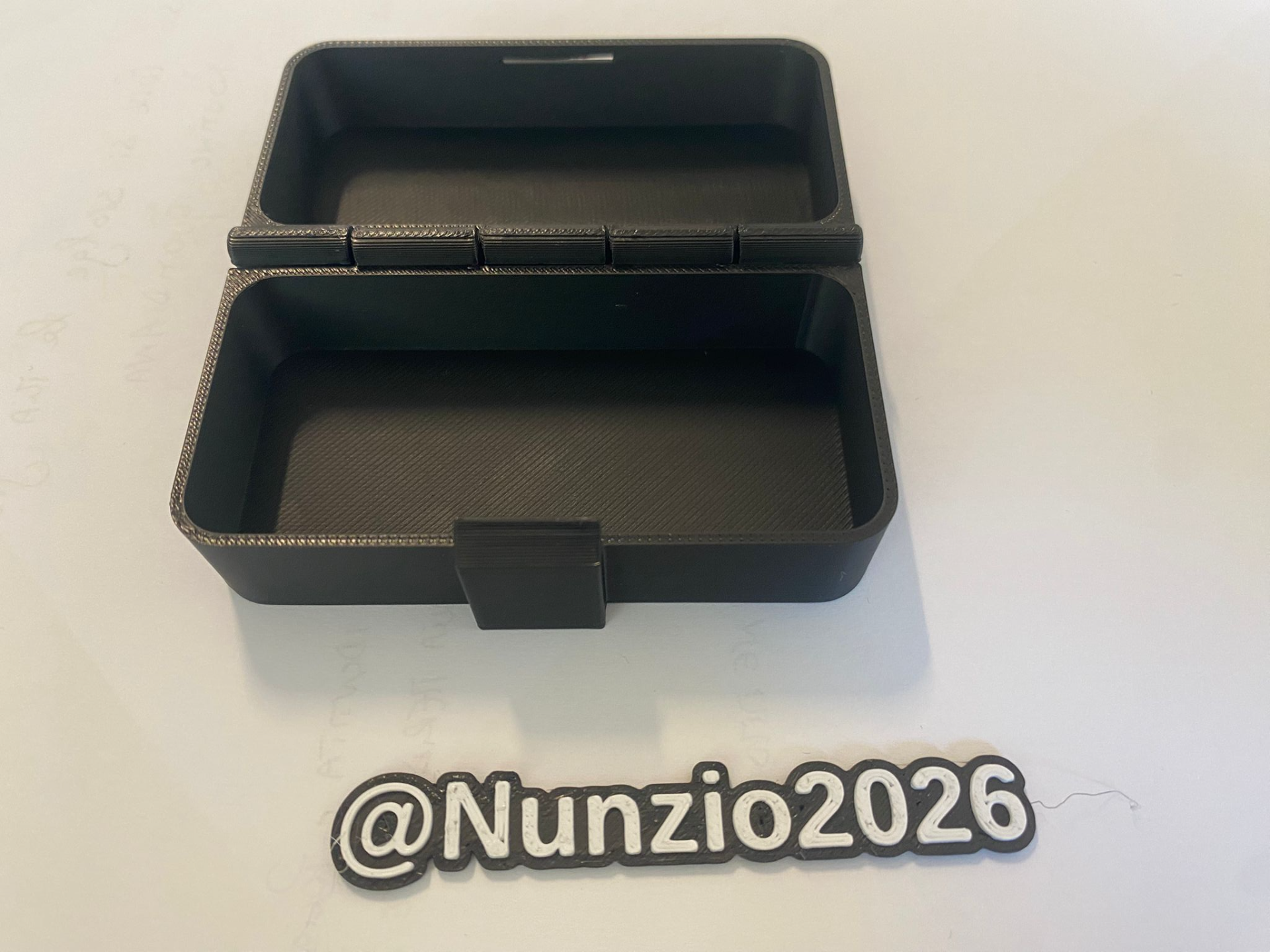 Scatola Personalizzata con Nome a Incastro