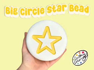 Big Circle Star Beads