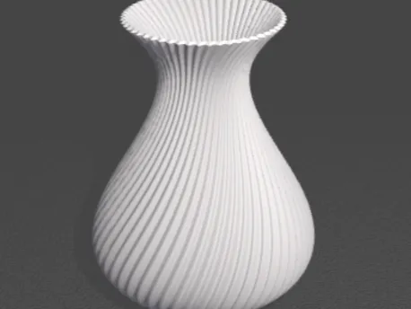twisting vase