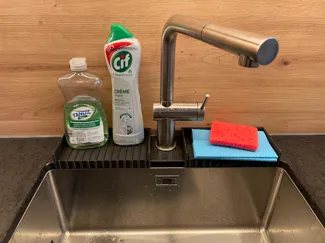 simple sink drip tray