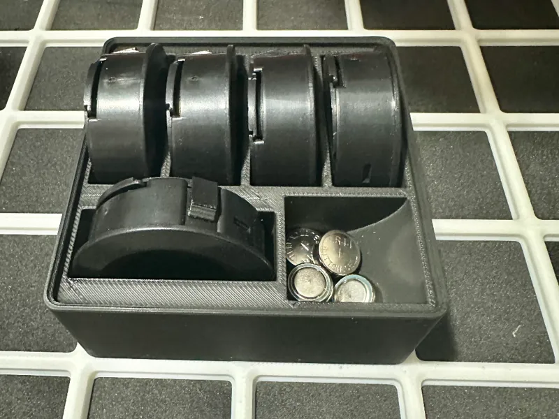 Gridfinity Round Hygrometer / Thermometer Holder