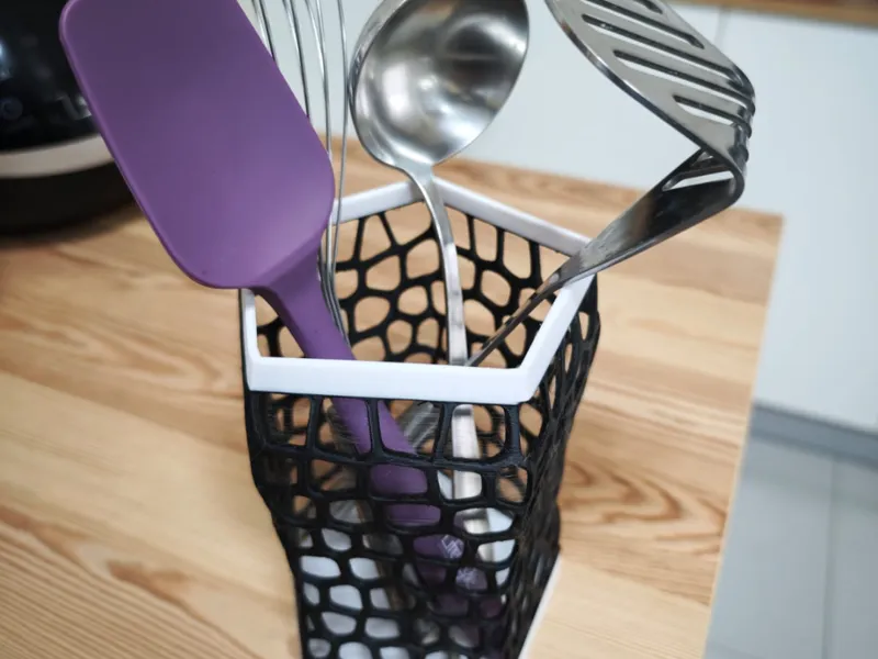 soporte utensilios de cocina