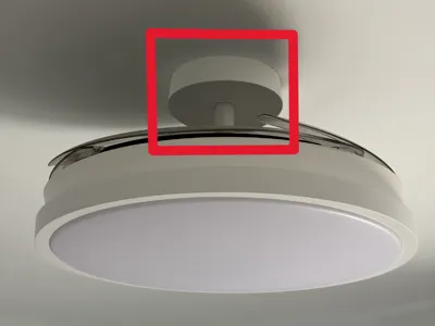 Ceiling fan trim