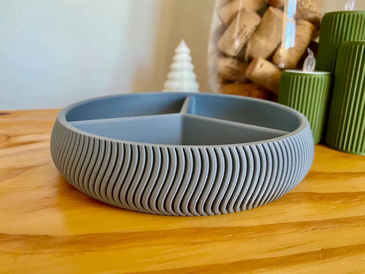 Circular Catch All / Snack Bowl - 3x Tray Designs view 4