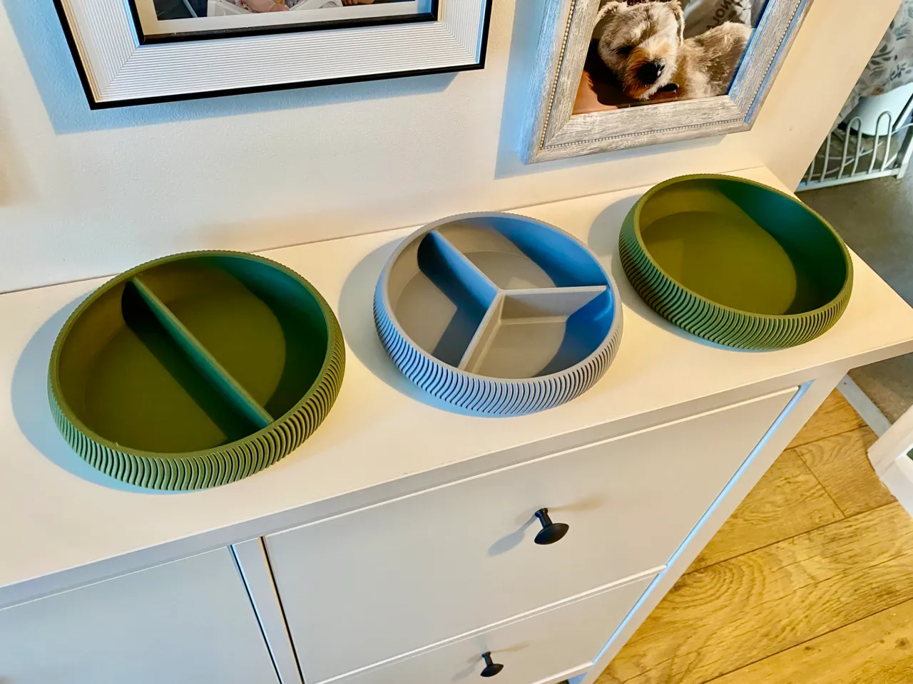 Circular Catch All / Snack Bowl - 3x Tray Designs view 3