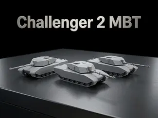 Challenger 2 MBT Mini Tank