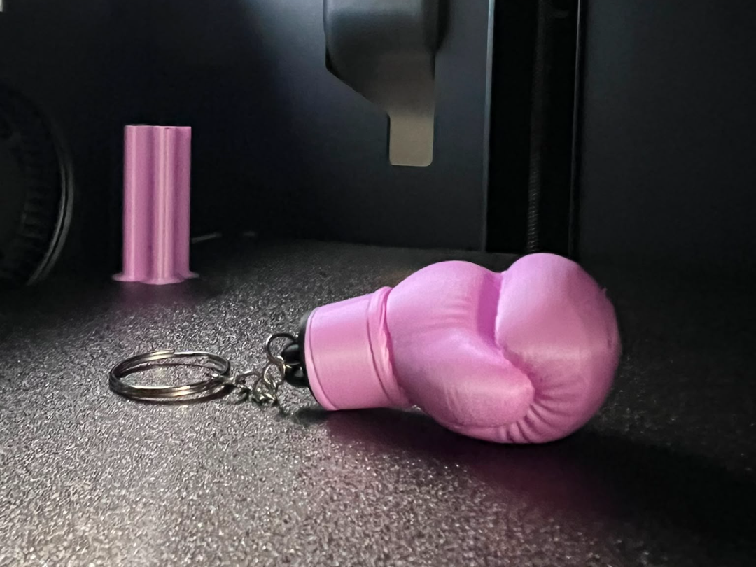 keychain box gloves/ brelok do kluczy rękawica - 3D printed Image to Keychain, in stock in India