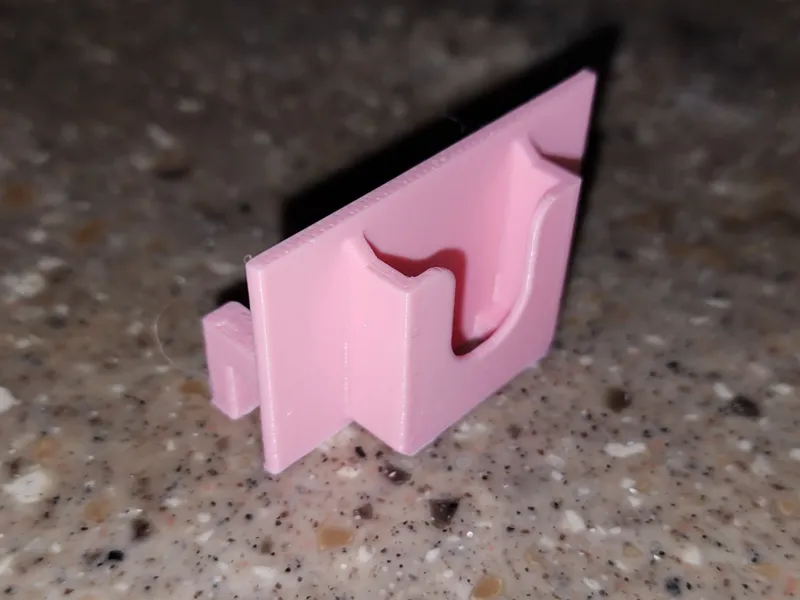 Ikea Skadis holder for Yaesu microphones