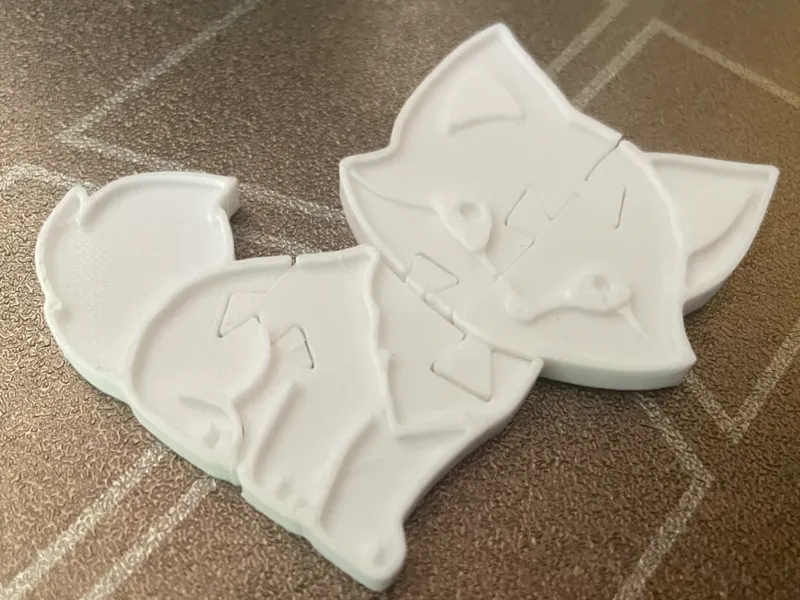 Chibi Fox Puzzle