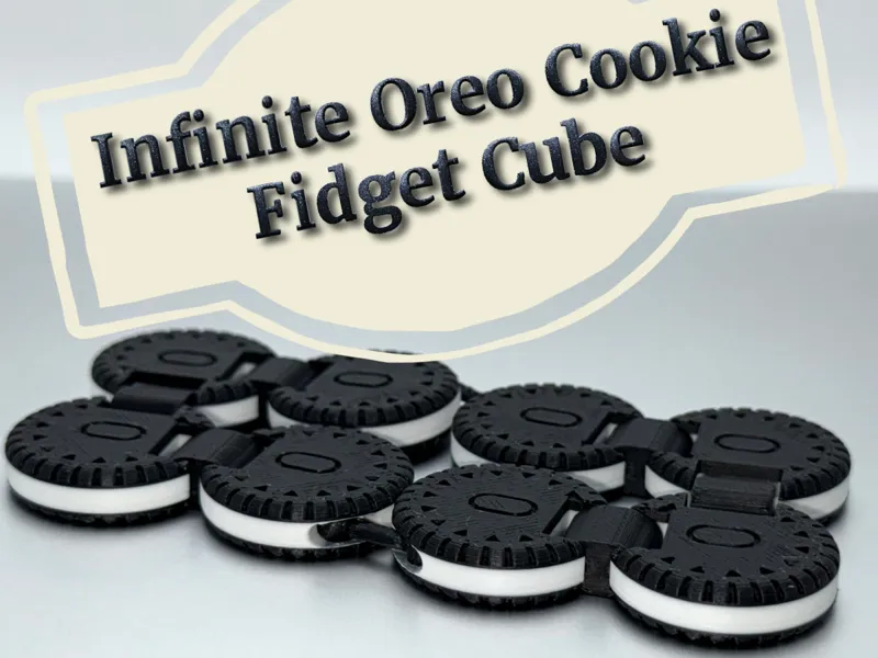 Infinite Oreo Cookie Fidget Cube