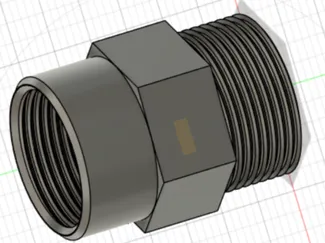 Adapter 1 1/8" zoll auf 1 1/4" zoll