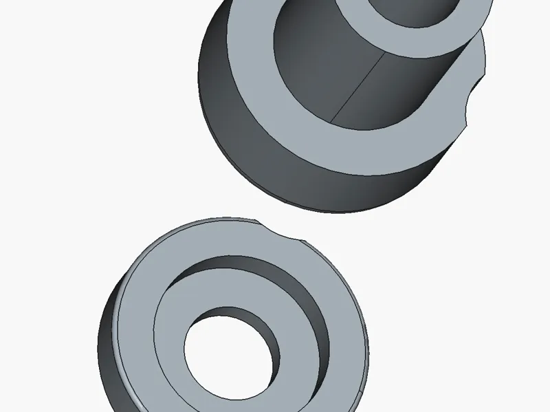 Soutien porte bagages, diamètre 6 mm