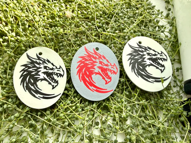 Dragon Keychain or Necklace
