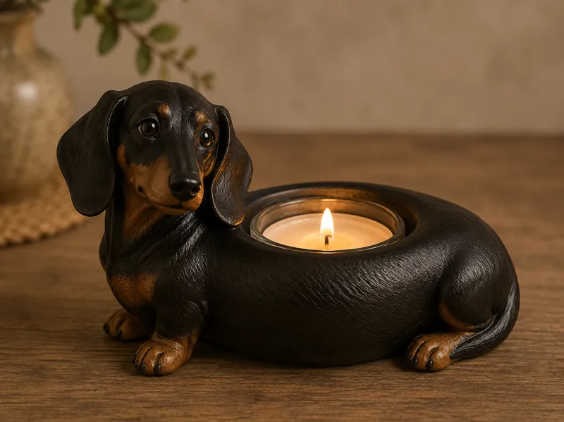 Dachshund Tea Light Holder 