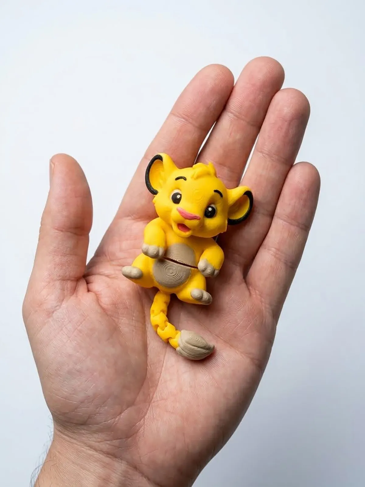Cute Articulated Baby Lion Cub view 4
