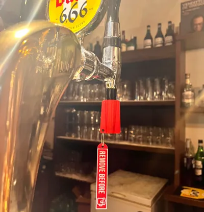 Beer tap cap