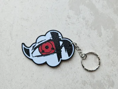 Itachi x Akatsuki Keychain