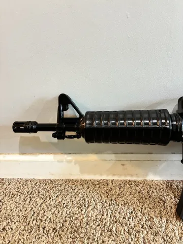 Modelo para impresión 3D: Life-Size M4 Prop Rifle: Cosplay Gun Weapon — vista de referencia 4