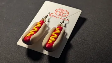 Pendientes: NYC Hot Dog Glizzy Earrings — vista de referencia 5