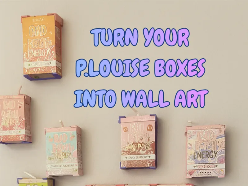 Wall Display Holder for P.Louise Boxes