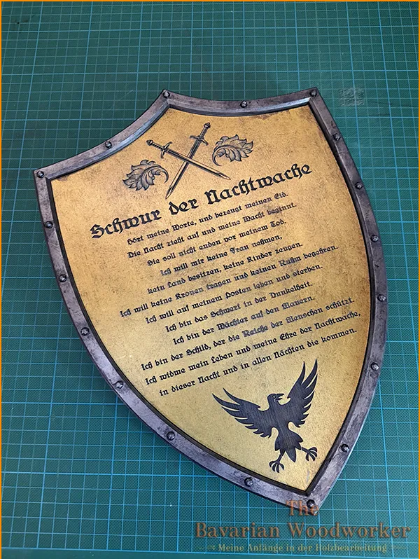 GoT-Wappen Schwur der Nachtwache