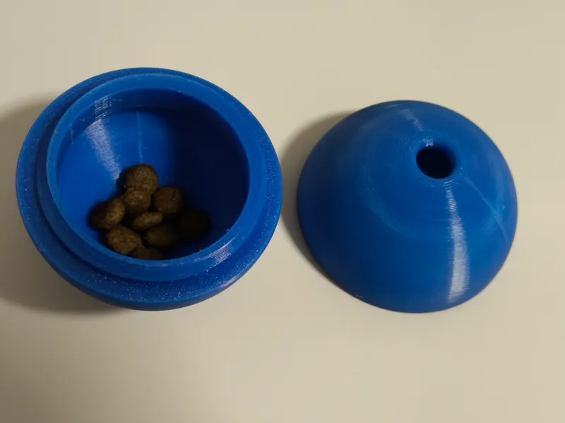 Hunde-/Katzensnack Spielball ⌀70mm