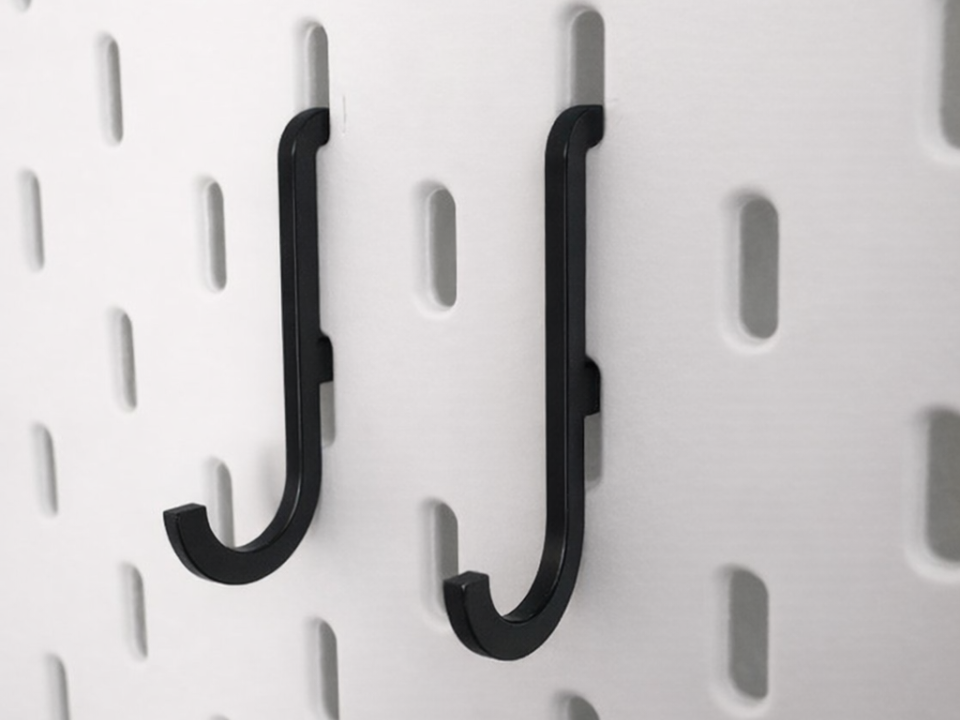 SKADIS Pegboard Hook Set | No Supports, Fast Print