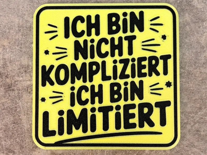 Lustiger Sprüche Untersetzer Cola Bier