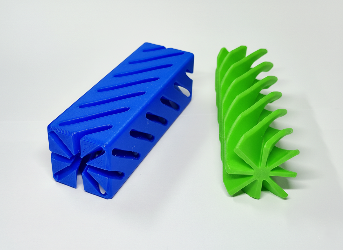 Miniatura 1 do modelo 3D Twisty Fidget Rectangle - Impossible Passthrough