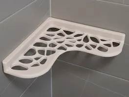 Organische Eck-Duschablage Shampoo-Halter