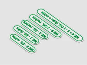 Labels for my trash cans