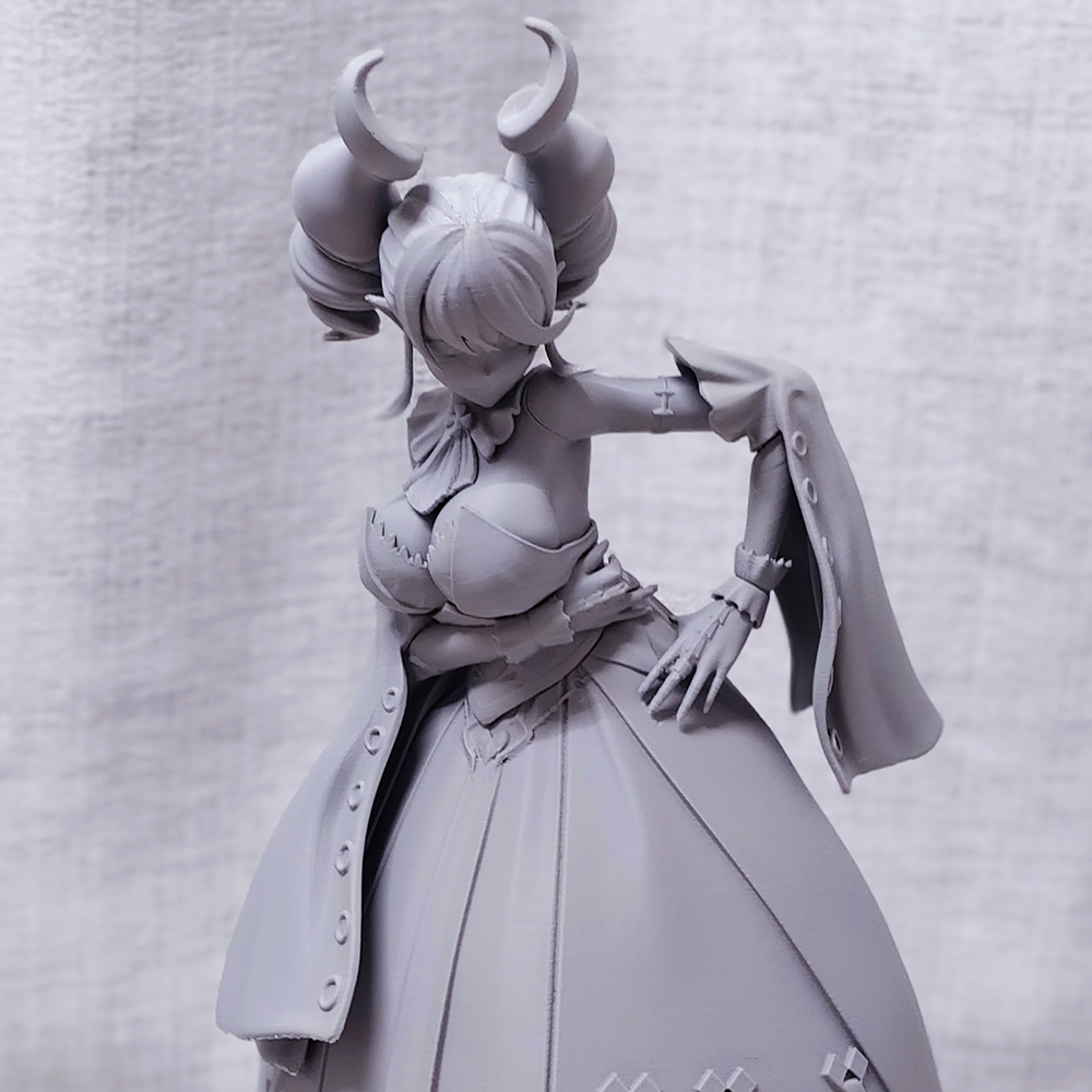 Miniatura 1 do modelo 3D 游戏王白银城的拉比丽斯摆件