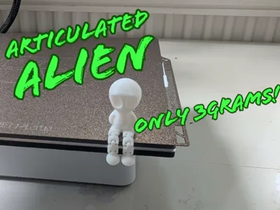 Articulated Alien | Alien With Articulated Legs
