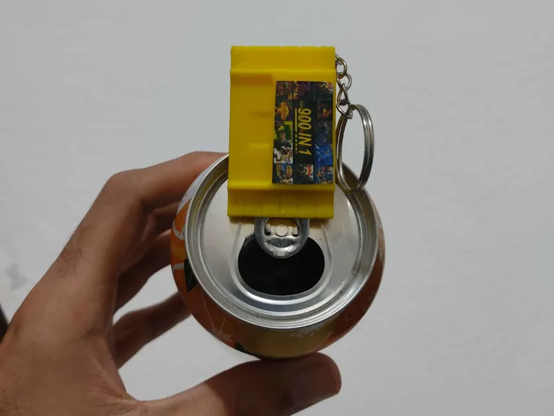 ABRIDOR DE LATA CHAVEIRO FITA SUPER NINTENDO