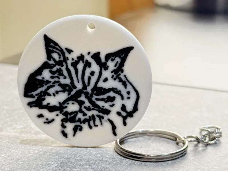 Cat Keychain Lover