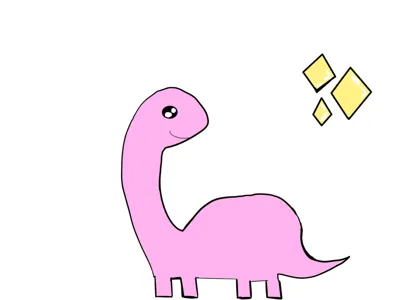 Cute Dino! Keychain 