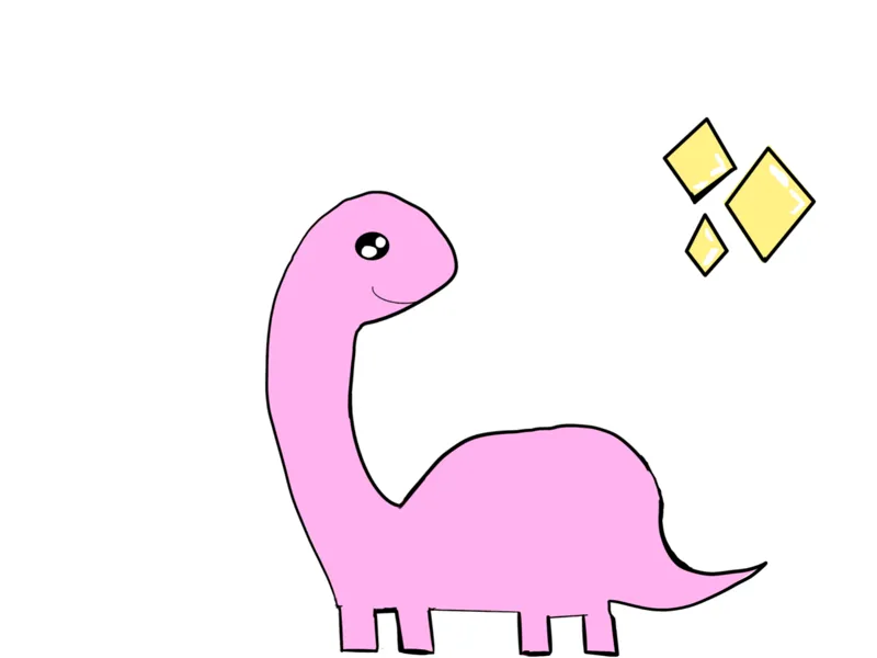 Cute Dino! Keychain 