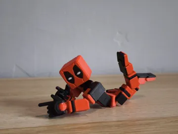 Figura decorativa: Blank Man 10 - Deadpool Edition — vista de referencia 3