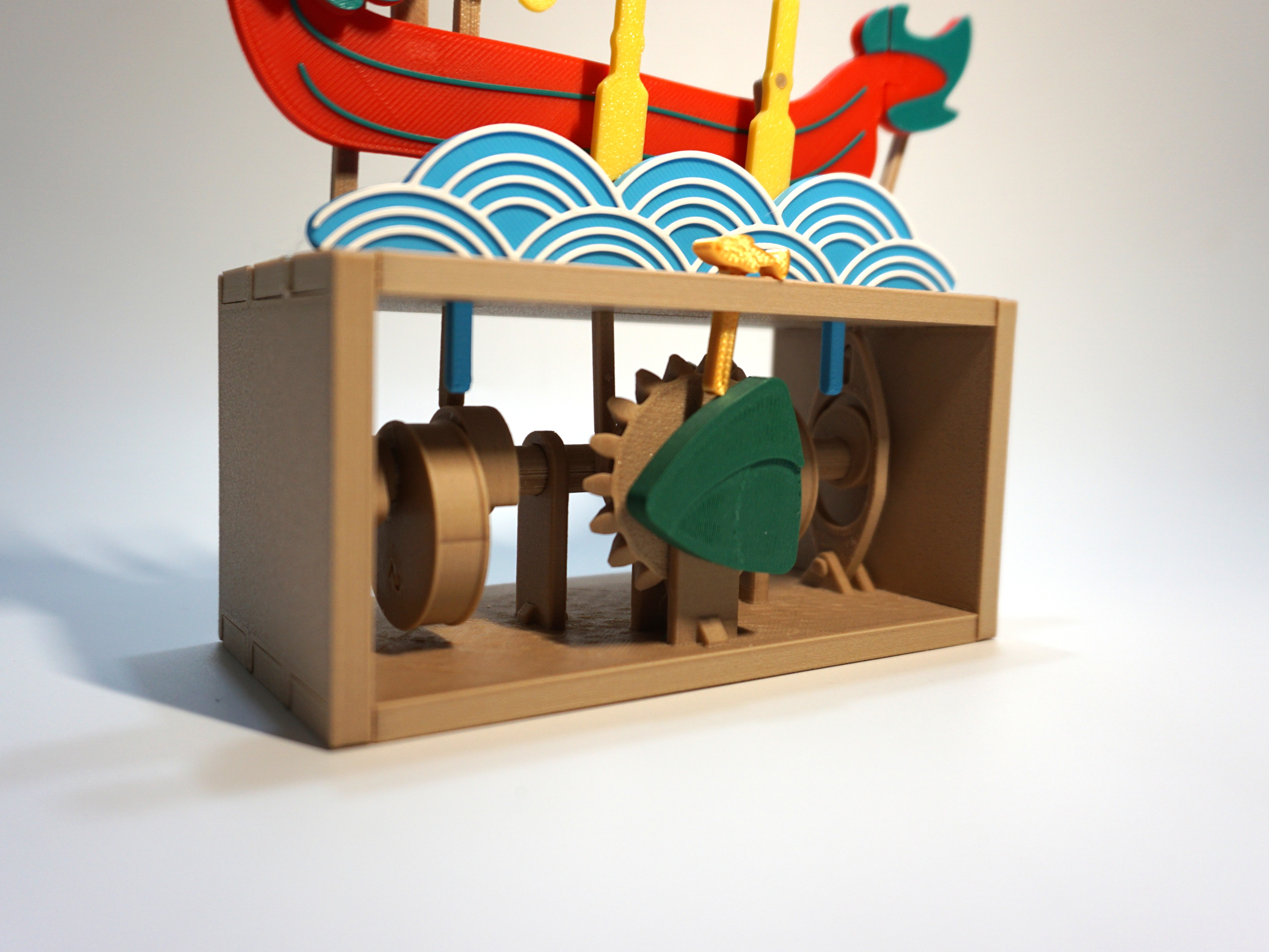 Miniatura 2 do modelo 3D 龙舟 机巧装置