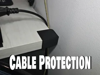 Protector de cables traseros de mesa