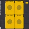 MLB Card Dividers - By Location