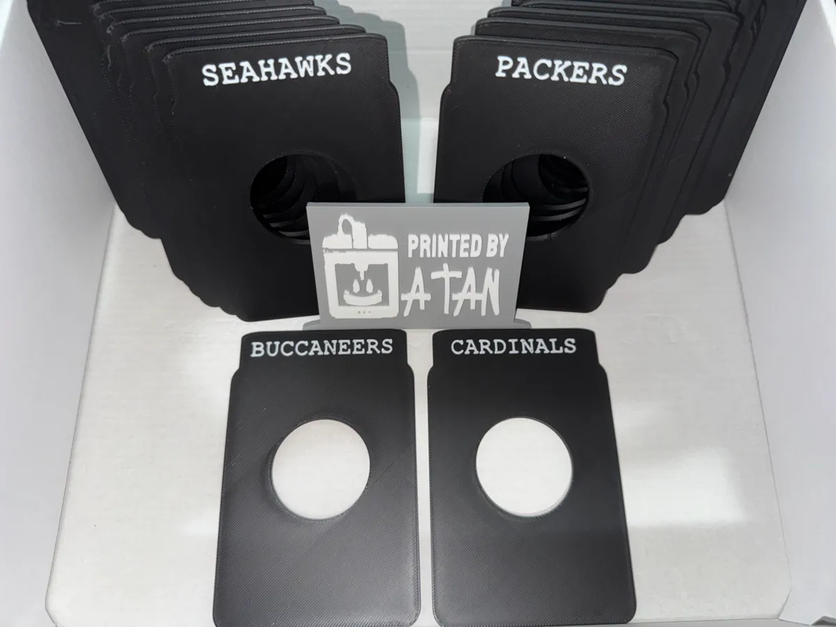 Trading Card Dividers - Multiple Sports - Free 3D Print Model - MakerWorld
