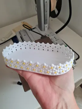 Bandeja organizadora: Customizable Flower Tray Generator — vista de referencia 5