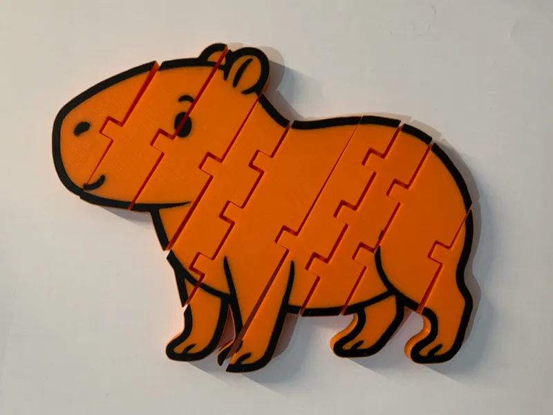 Capybara Flexi Toy