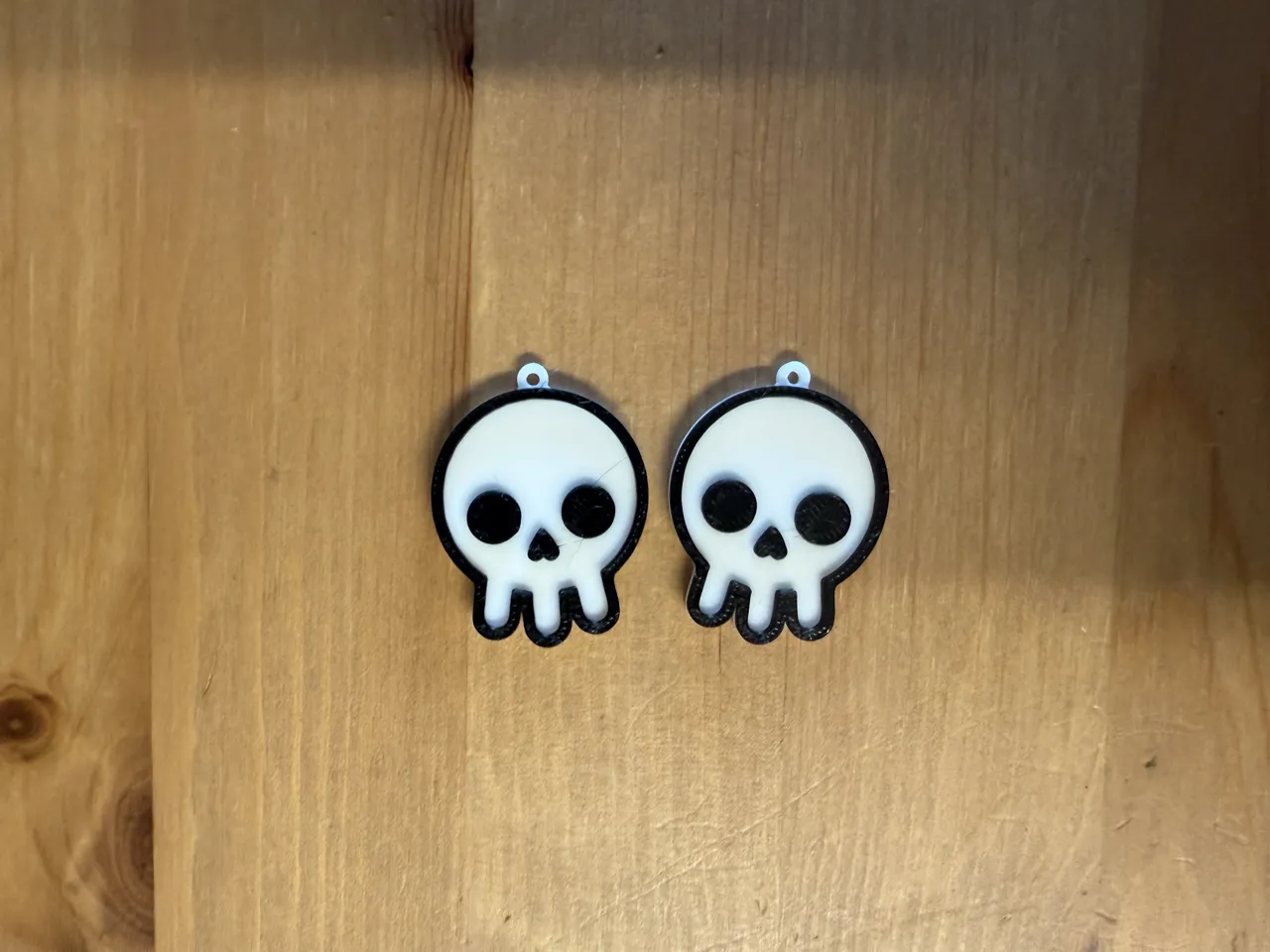 Skull Earrings view 2