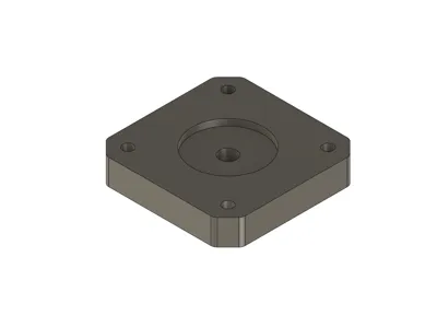 Parametric NEMA Motor Spacer