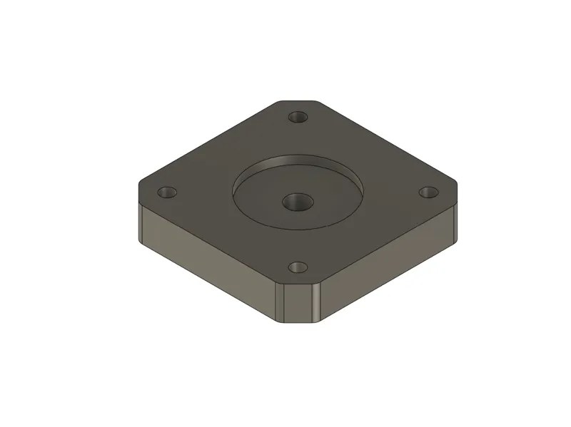 Parametric NEMA Motor Spacer